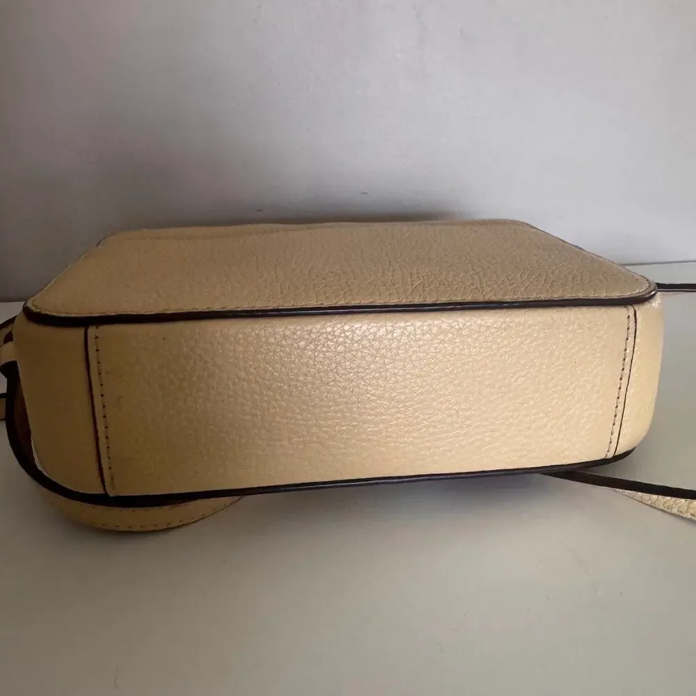 Coach Disney Belle Mini Camera Bag Yellow Crossbody Purse Princess C3404 - Picture 6 of 10